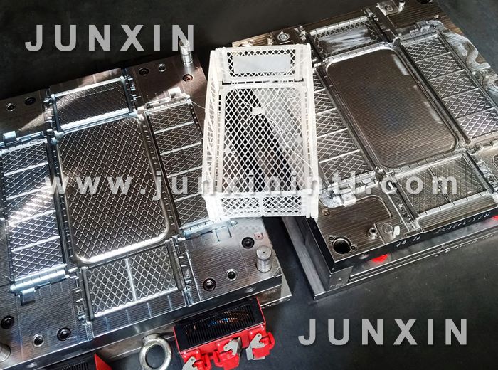 folding crate mould