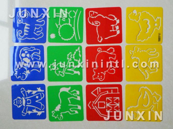 plastic sheet painting stencil