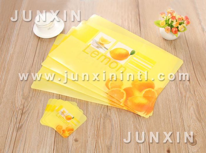 plastic placemat