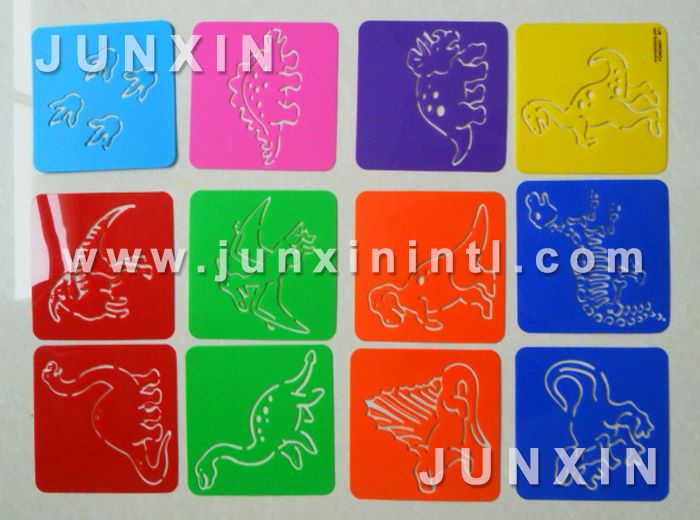 plastic sheet painting stencil