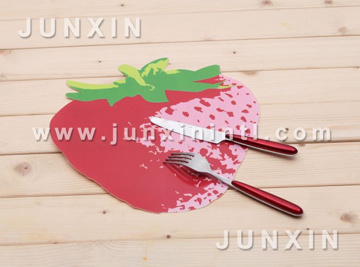 shaped placemat